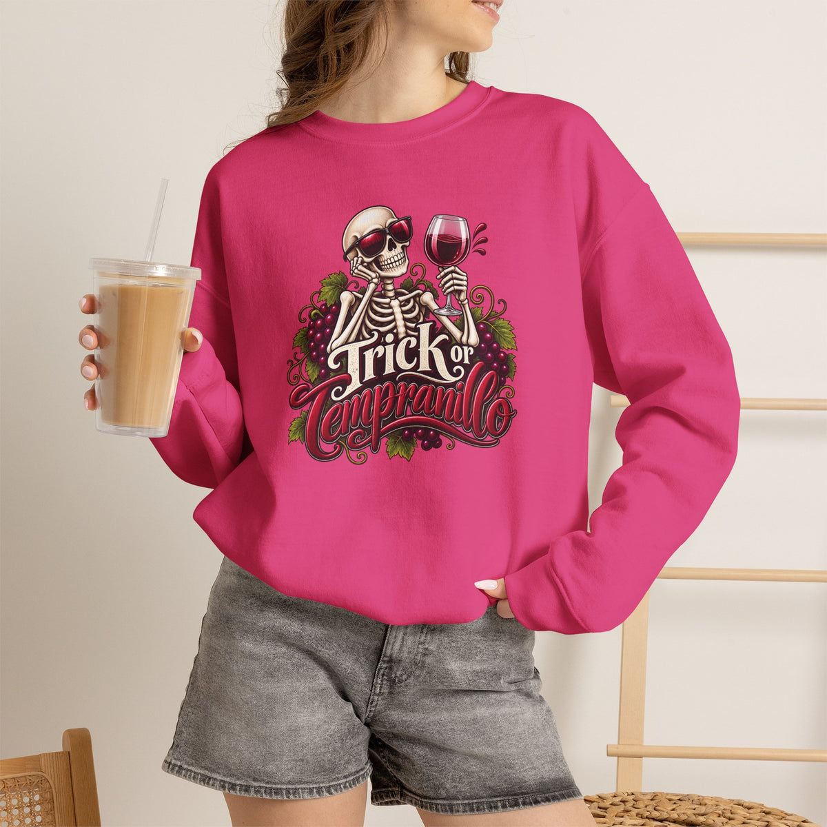 Trick Or Tempranillo Sweatshirt