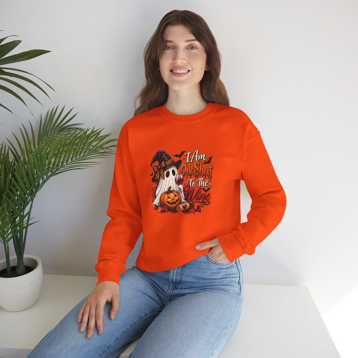 I Am One Sheet To The Wine Sweatshirt