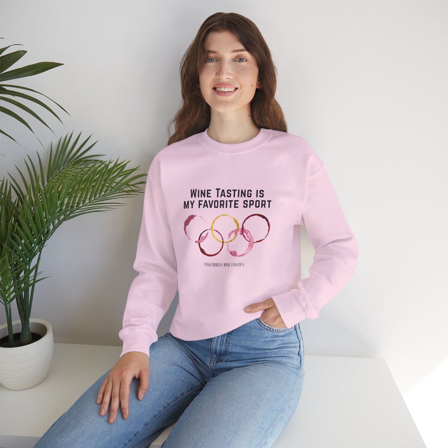 Wine Tasting Is My Favorite Sport Sweatshirt