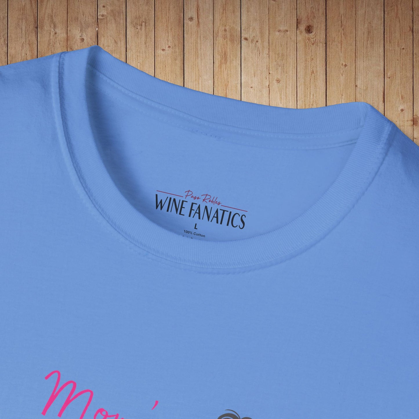 Mom's superpower, turning whine into Wine! Tee