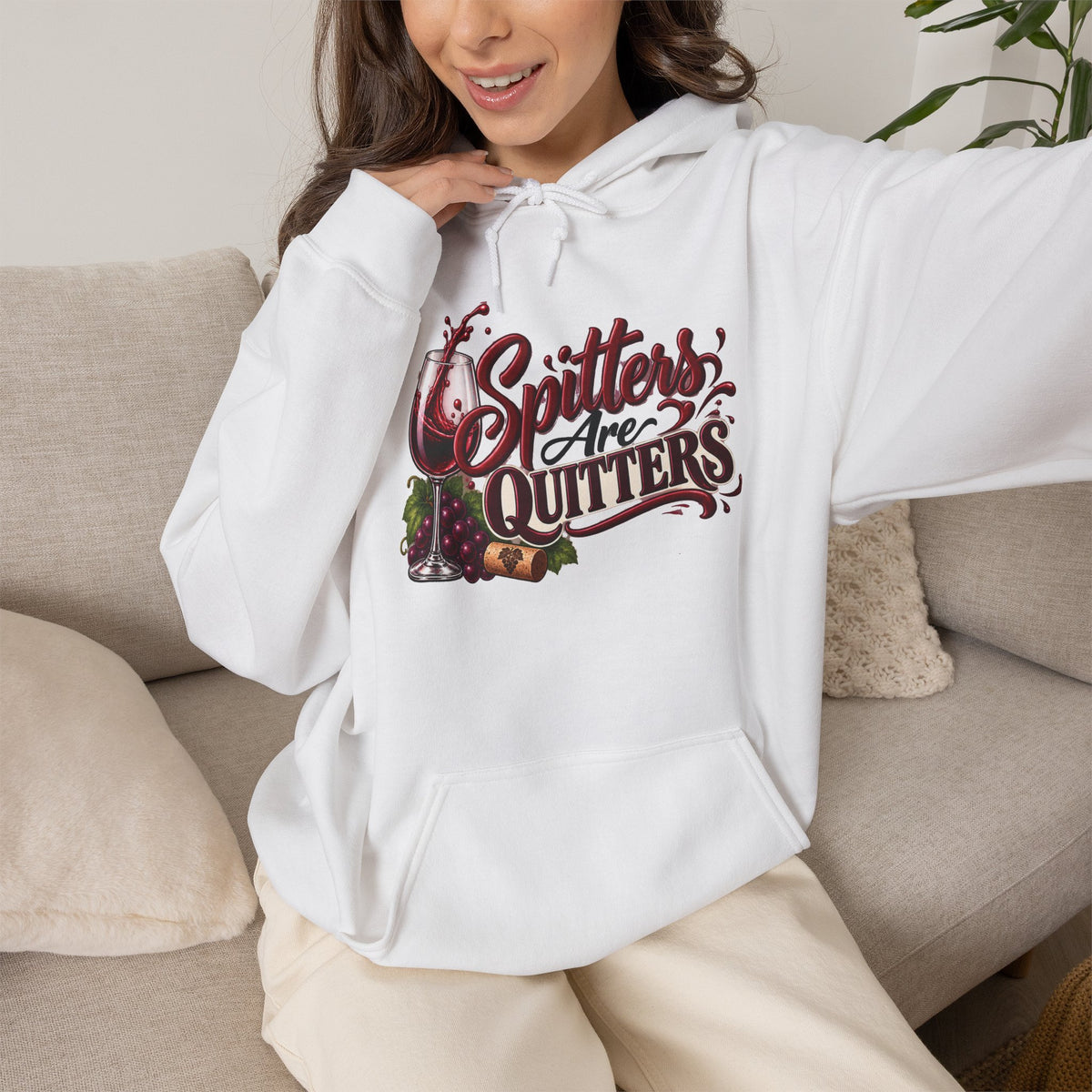 Spitters Are Quitters Hoodie