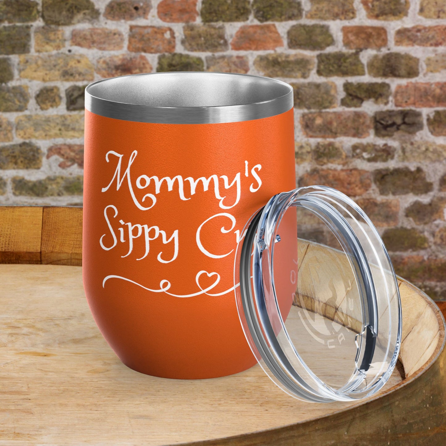 Mommy's Sippy Cup Personalized Wine Tumbler