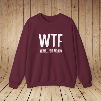 WTF Wine Tasting Finally Sweatshirt