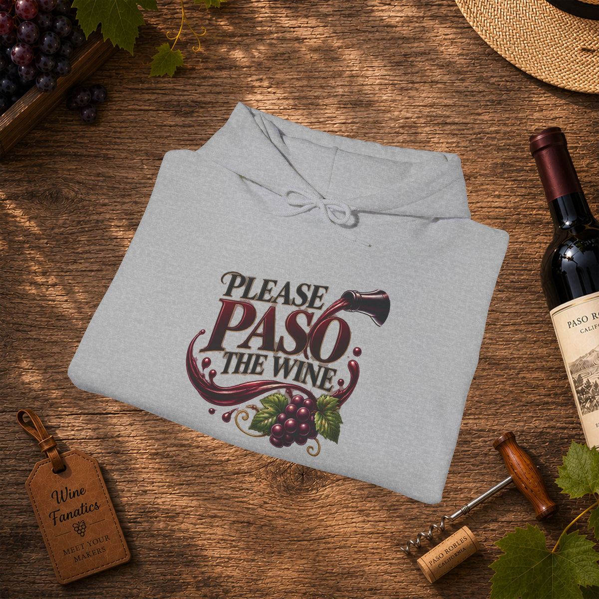 Please Paso The Wine Hoodie