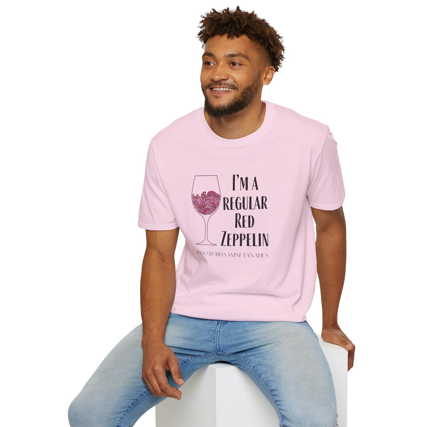 I'm A Regular Red Zeppelin Unisex Softstyle T-Shirt