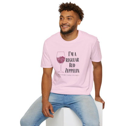 I'm A Regular Red Zeppelin Unisex Softstyle T-Shirt