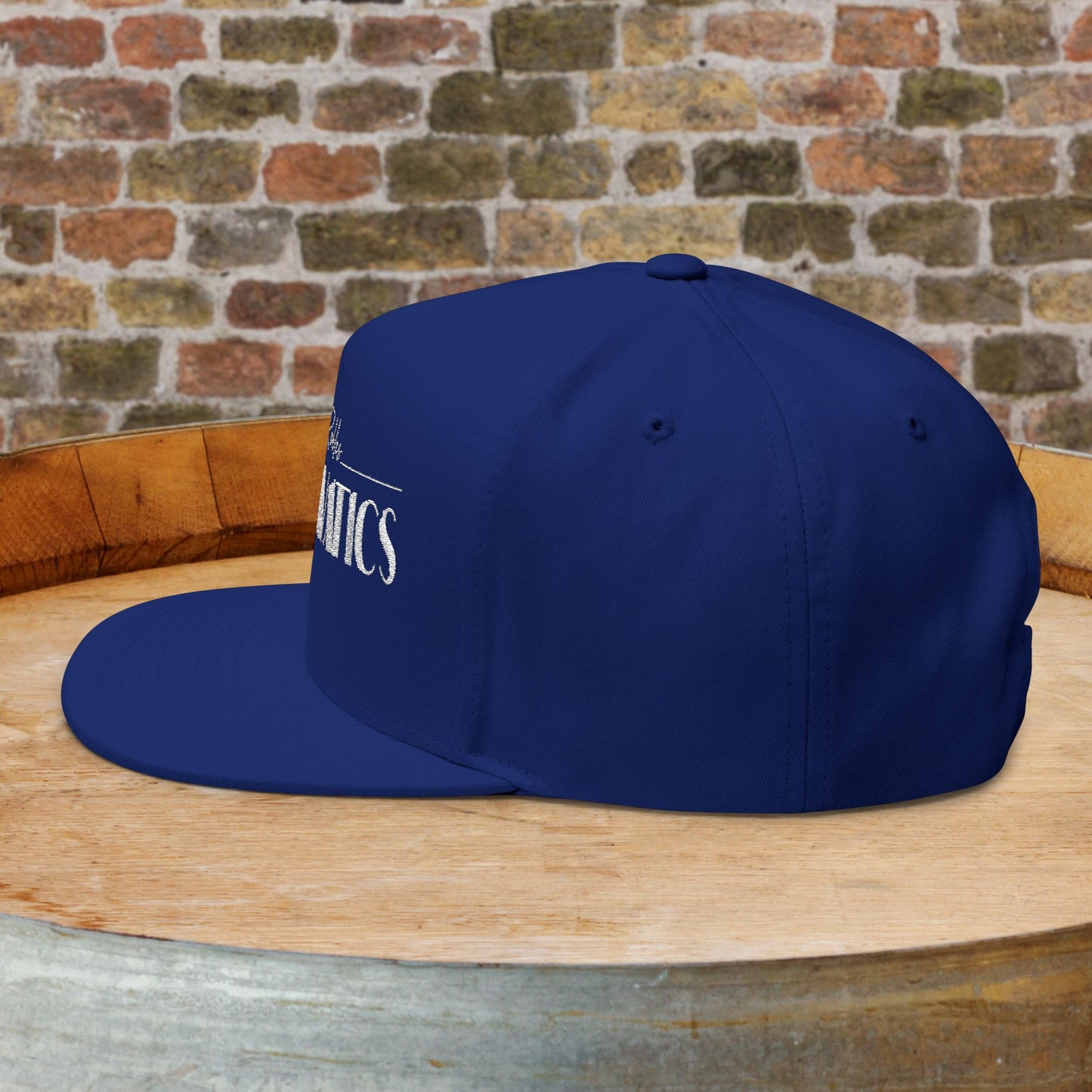 Paso Robles Wine Fanatics Embroidered Logo Flat Bill Cap