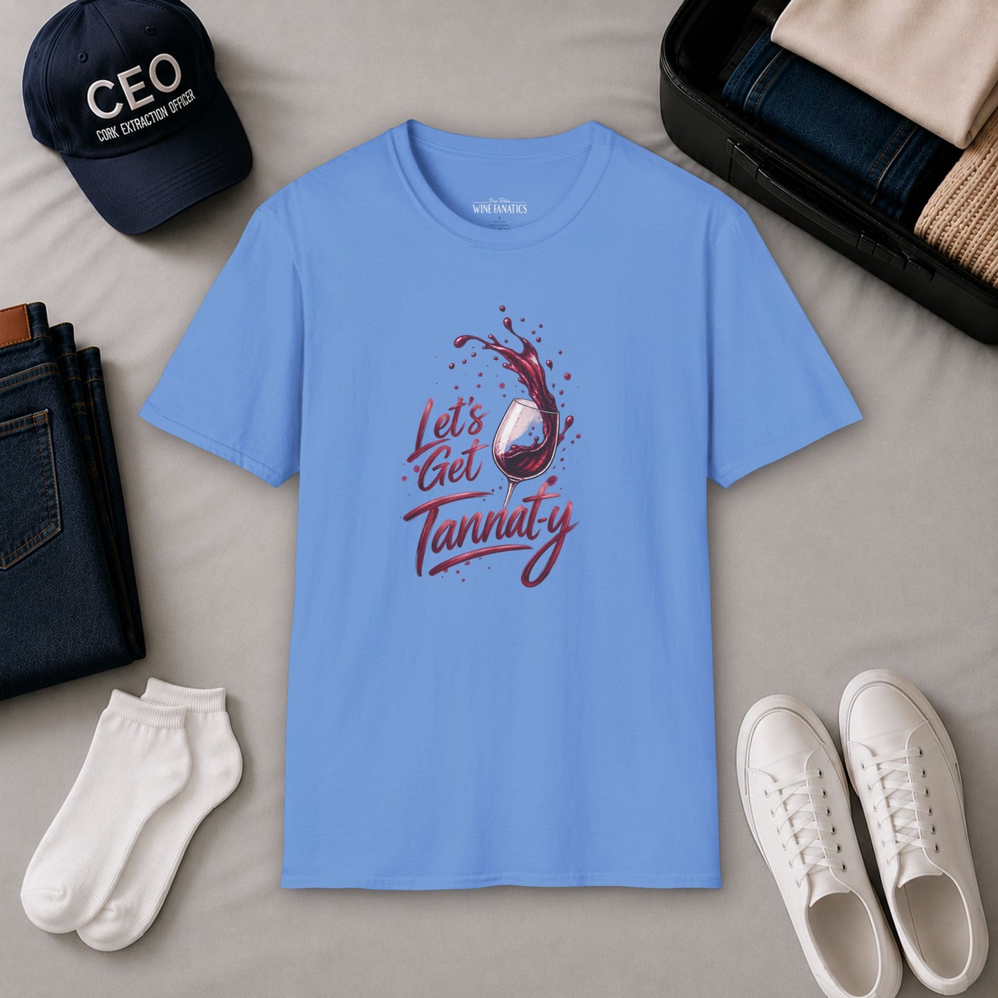 Let's Get Tannat-y  Crewneck Tee