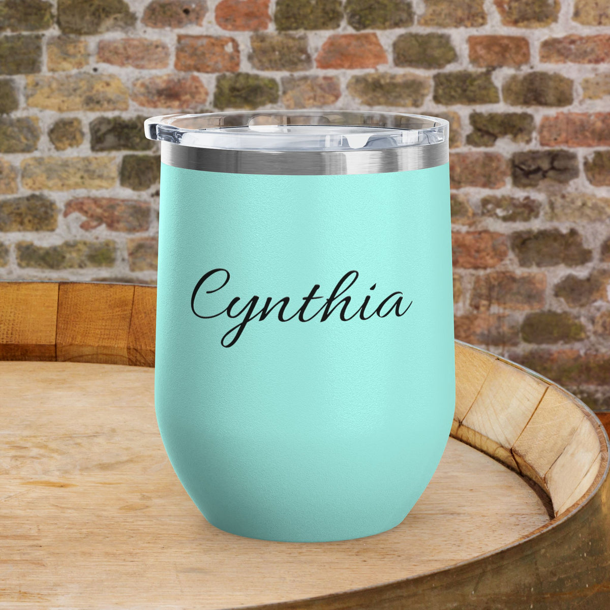 Drunk Wives Matter Personalized 12oz Wine Tumbler