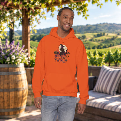 Witch Way To The Wine Hoodie