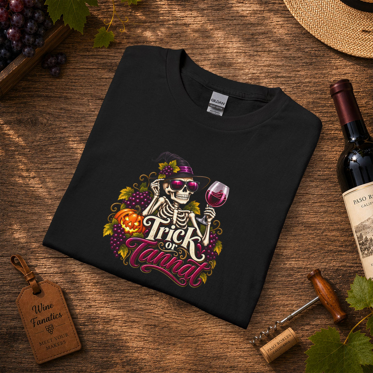 Trick or Tannat Long Sleeve T-Shirt