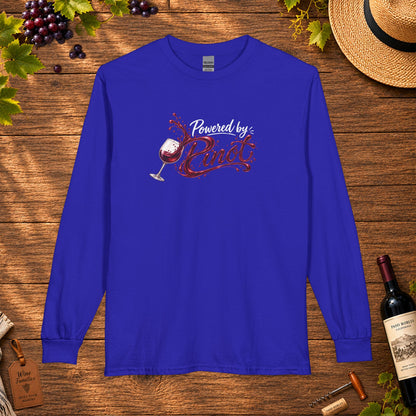 Powered By Pinot Long Sleeve T-Shirt