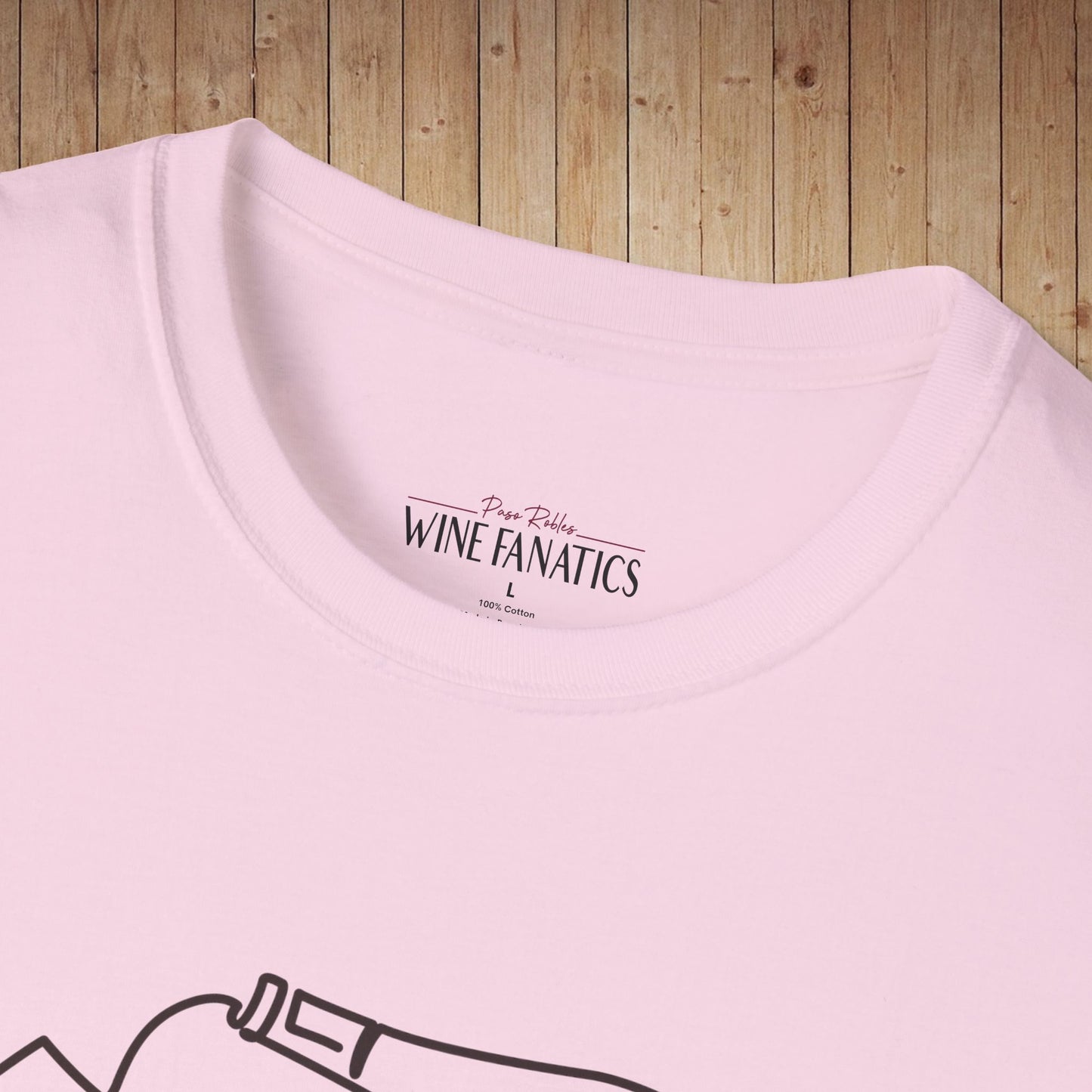 Spitters Are Quitters wine Unisex Softstyle T-Shirt