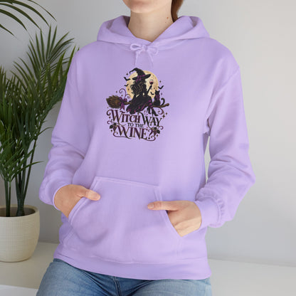 Witch Way To The Wine Hoodie