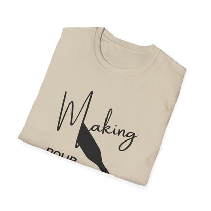 Making Pour Decisions Unisex Softstyle T-Shirt