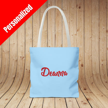 Chill The 4th Out Personalized Tote Bag