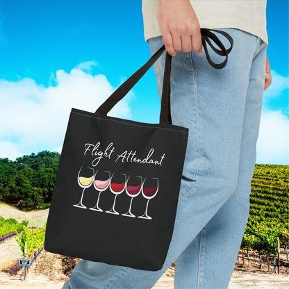 Flight Attendant Personalized Tote Bag