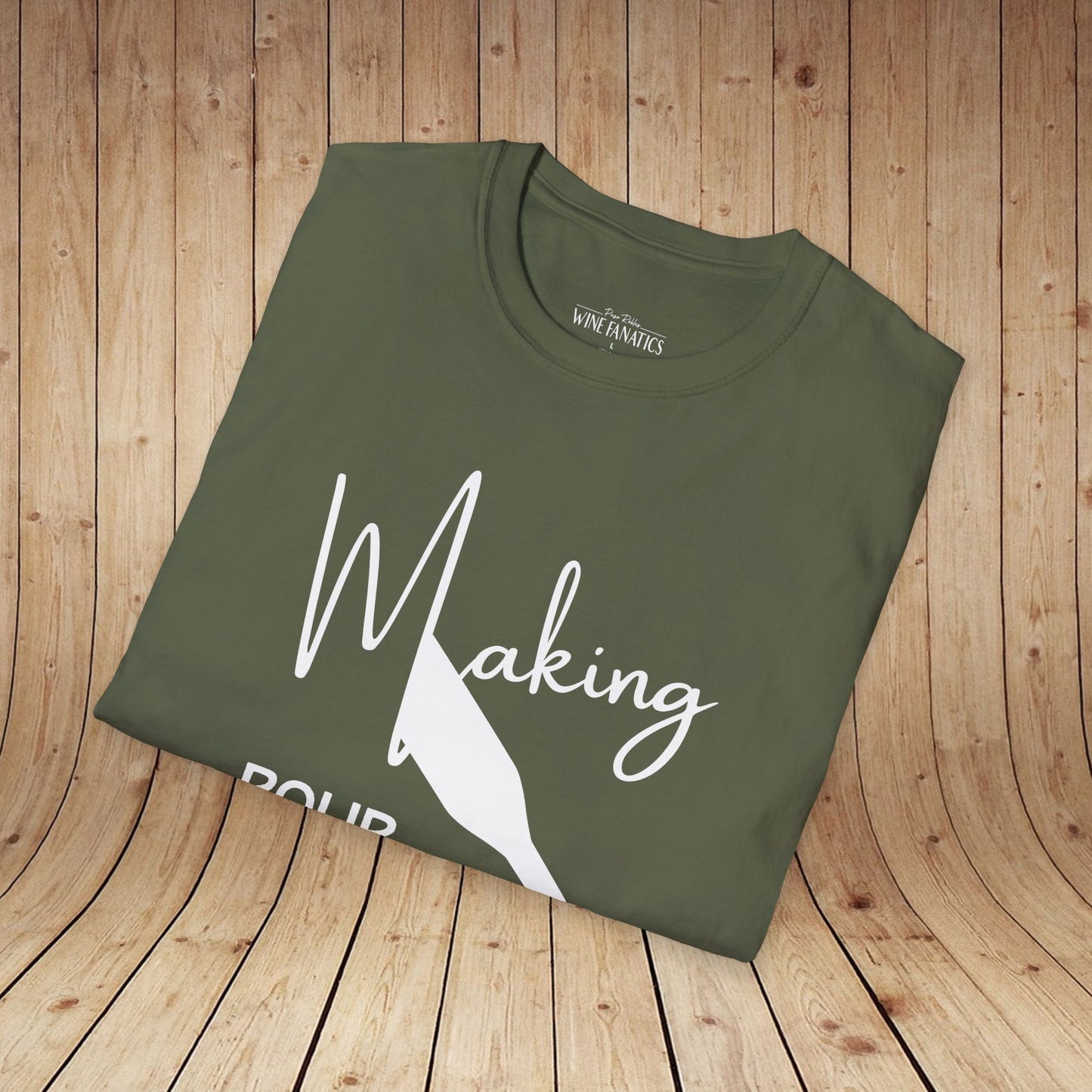 Making Pour Decisions Unisex Softstyle T-Shirt