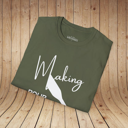 Making Pour Decisions Unisex Softstyle T-Shirt