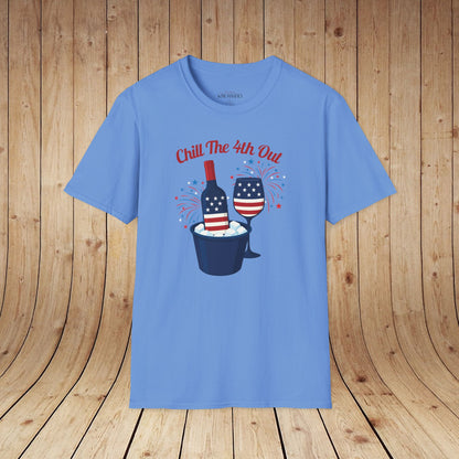 Chill The 4th Out Unisex Softstyle T-Shirt