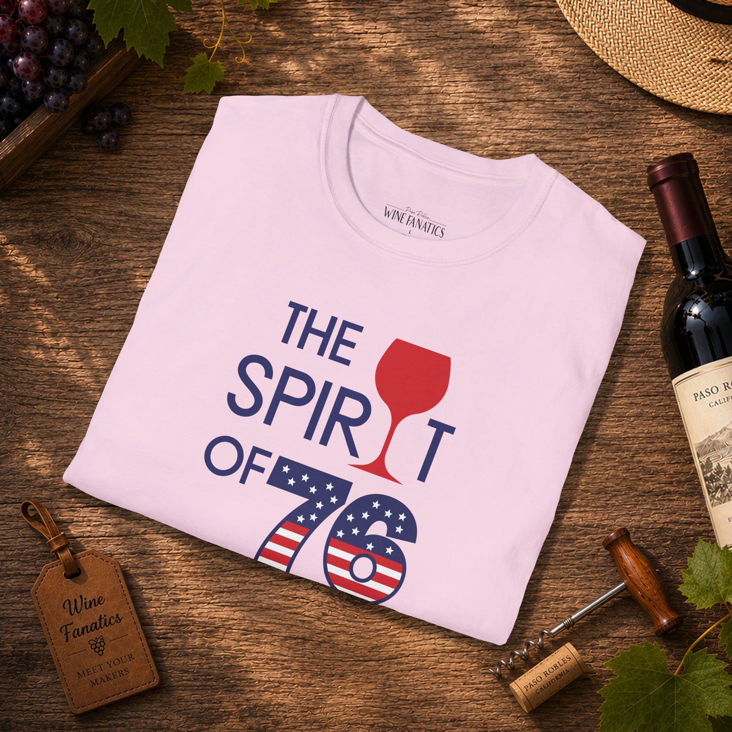 The Spirit of 76 Independence Day Unisex Softstyle T-Shirt