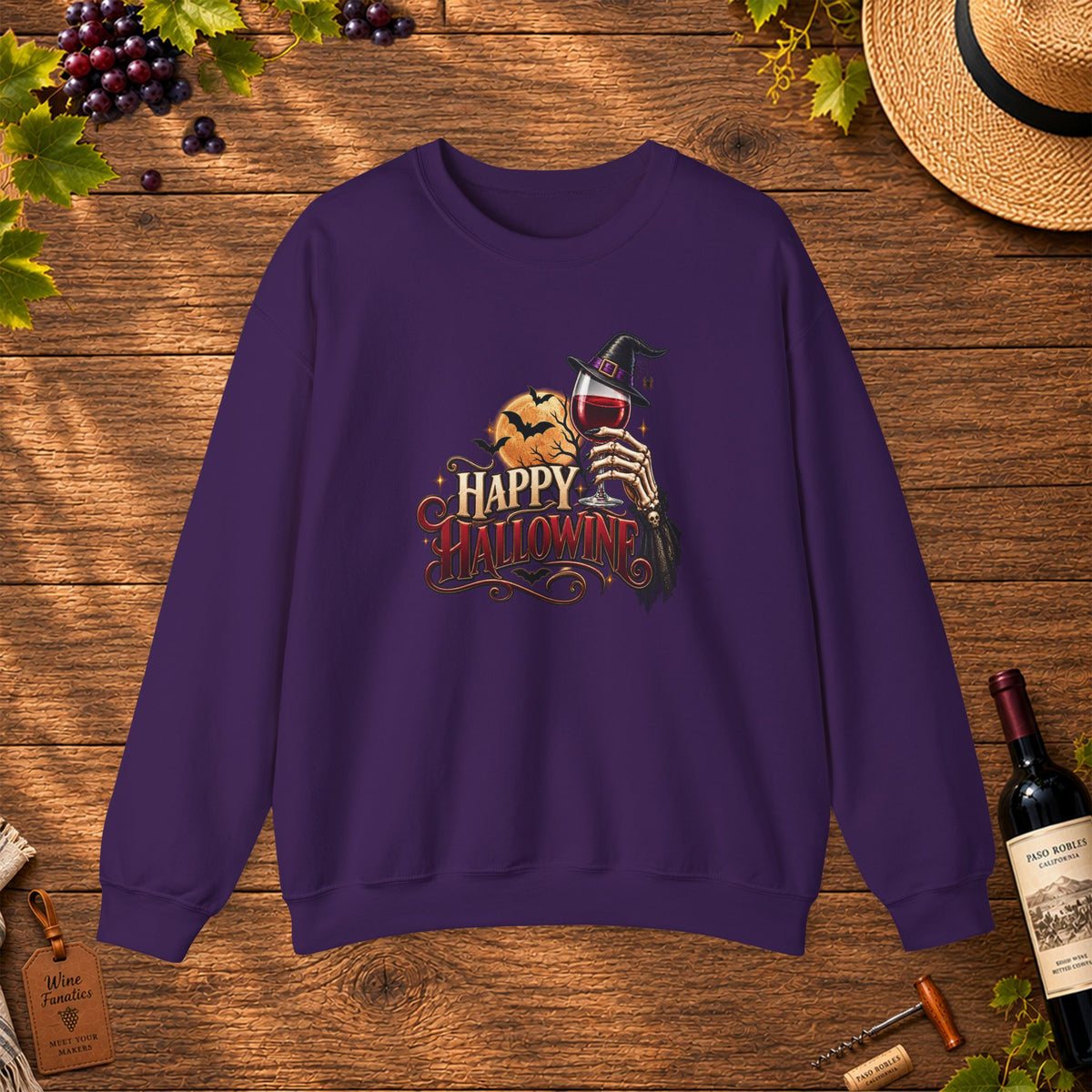 Happy Hallowine Sweatshirt