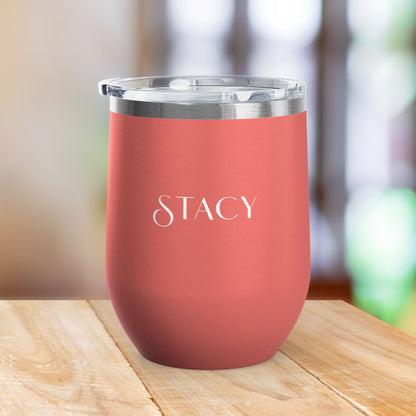 Merloaded 12oz Personalized Wine Tumbler
