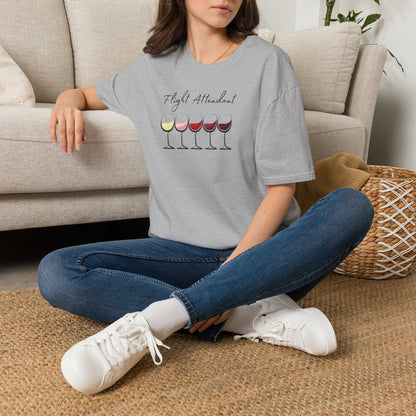 Flight Attendant Crewneck Tee