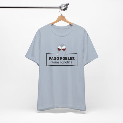 Paso Robles Wine Fanatics Logo Unisex Tee