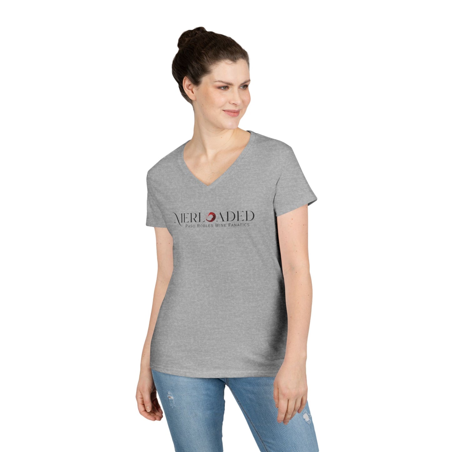 Merloaded Ladies V-Neck Tee