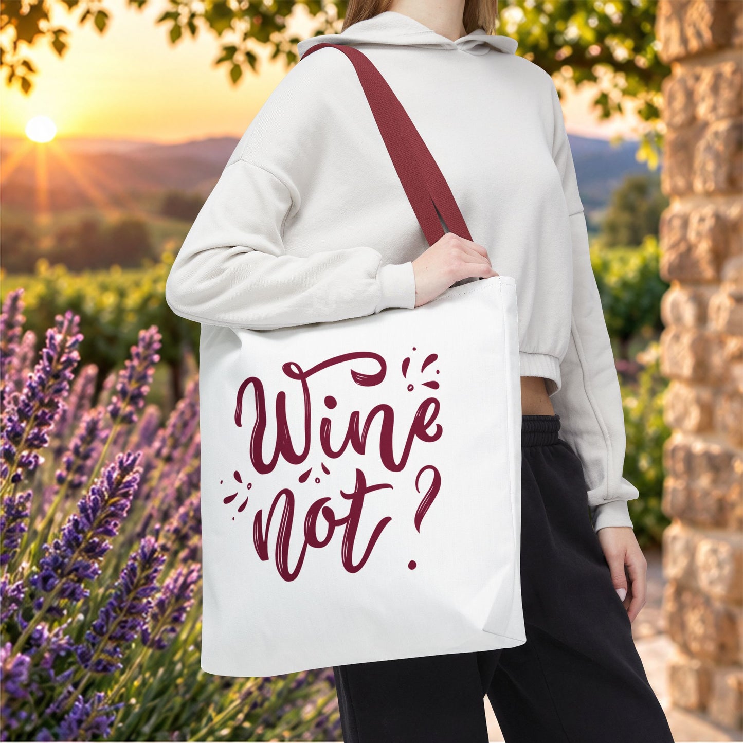 Copy of Wine Not? Tote Bag