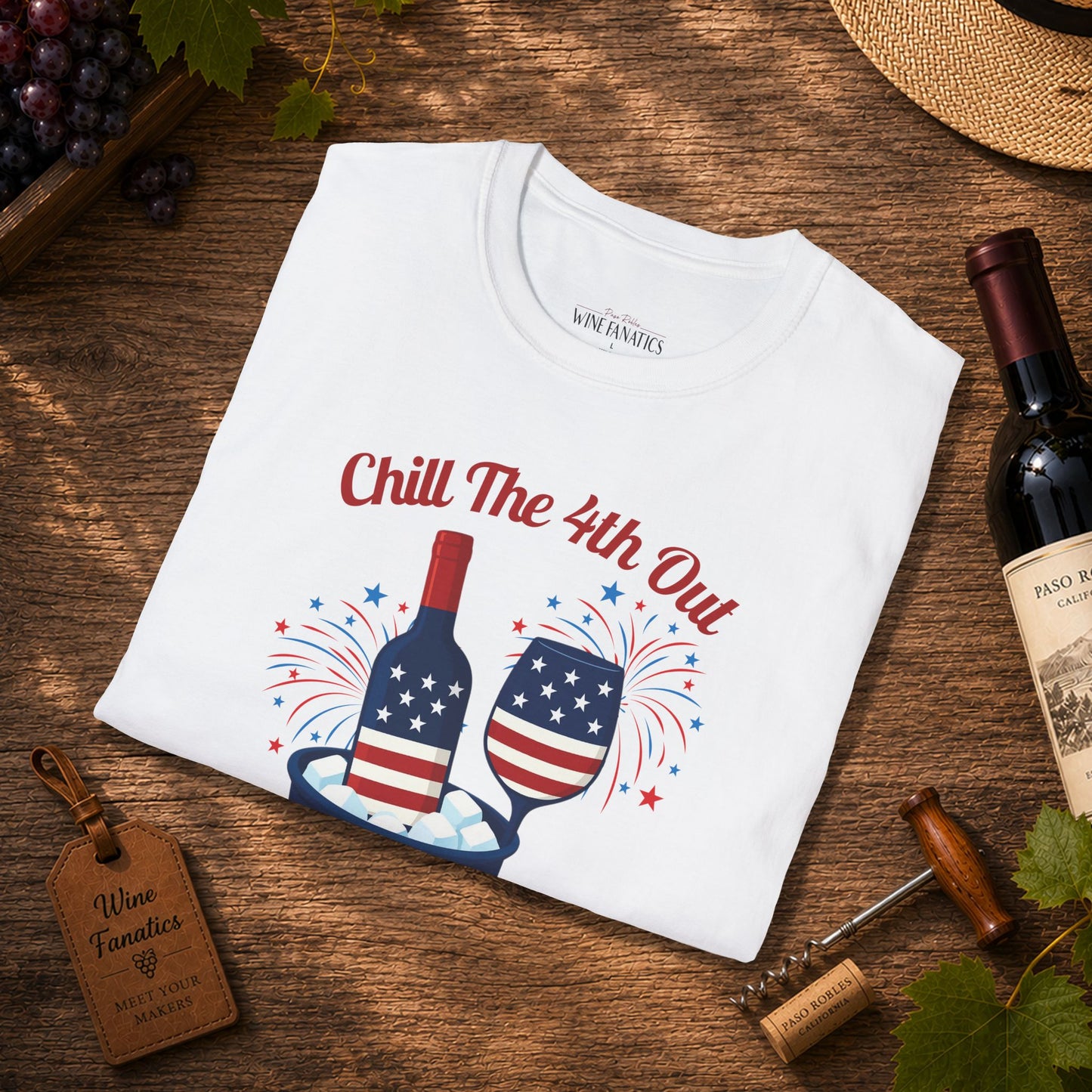 Chill The 4th Out Unisex Softstyle T-Shirt
