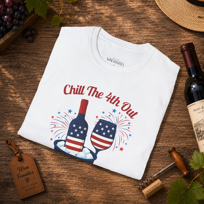 Chill The 4th Out Unisex Softstyle T-Shirt