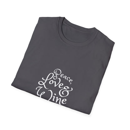 Peace, Love & Wine T-Shirt