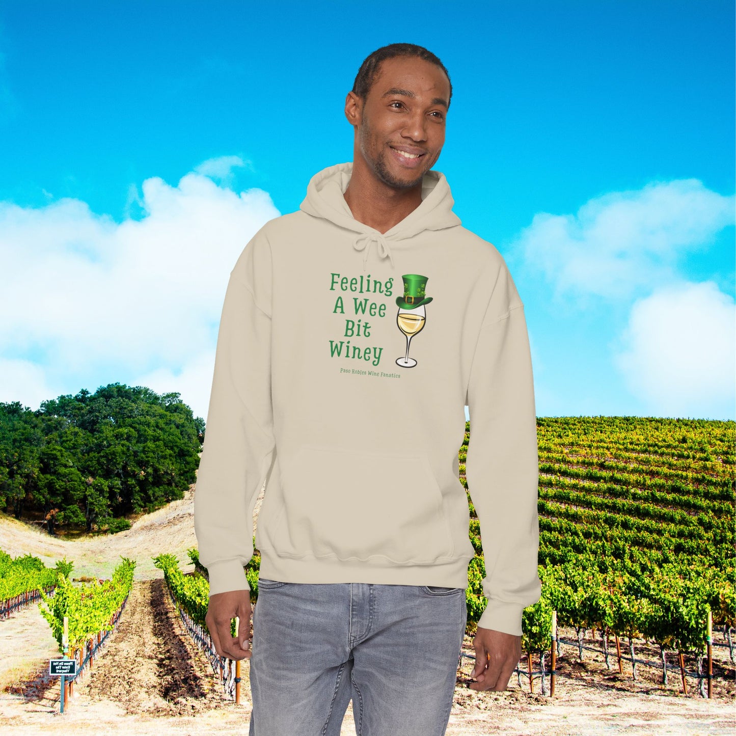 Feeling A Wee Bit Winey Hoodie