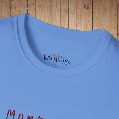 Mom's sanity brought to you by Coffee & Wine Personalized Tee