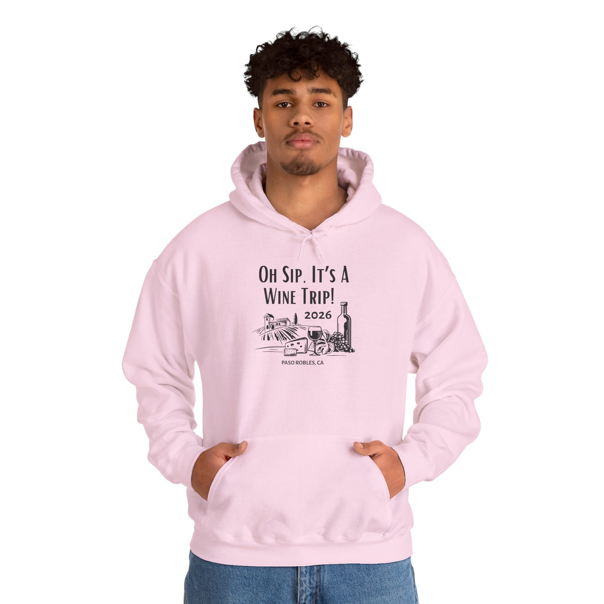 Oh Sip It's A Wine Trip 2025 Personalized Hoodie