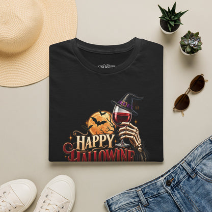 Happy Hallowine Crewneck T-Shirt