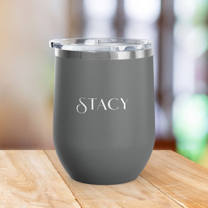 Merloaded 12oz Personalized Wine Tumbler