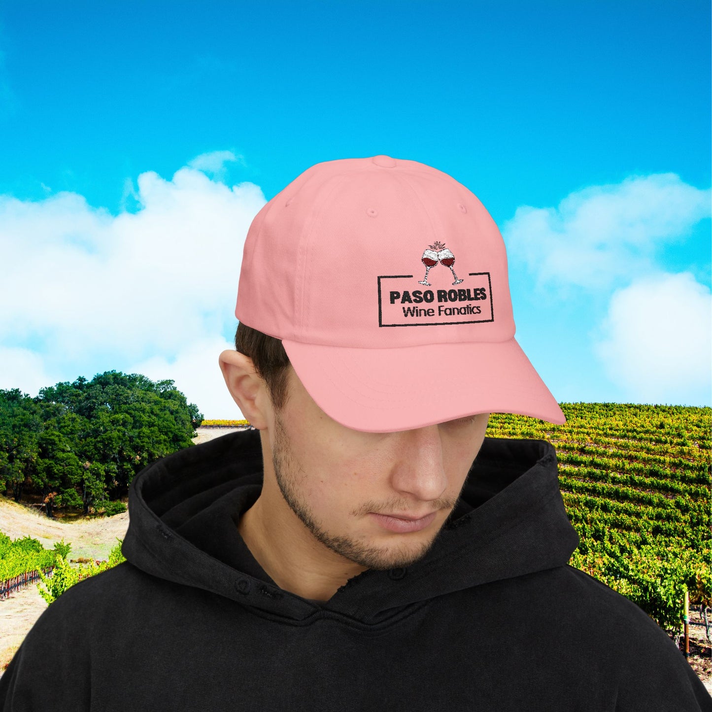 Paso Robles Wine Fanatics Banner Cap