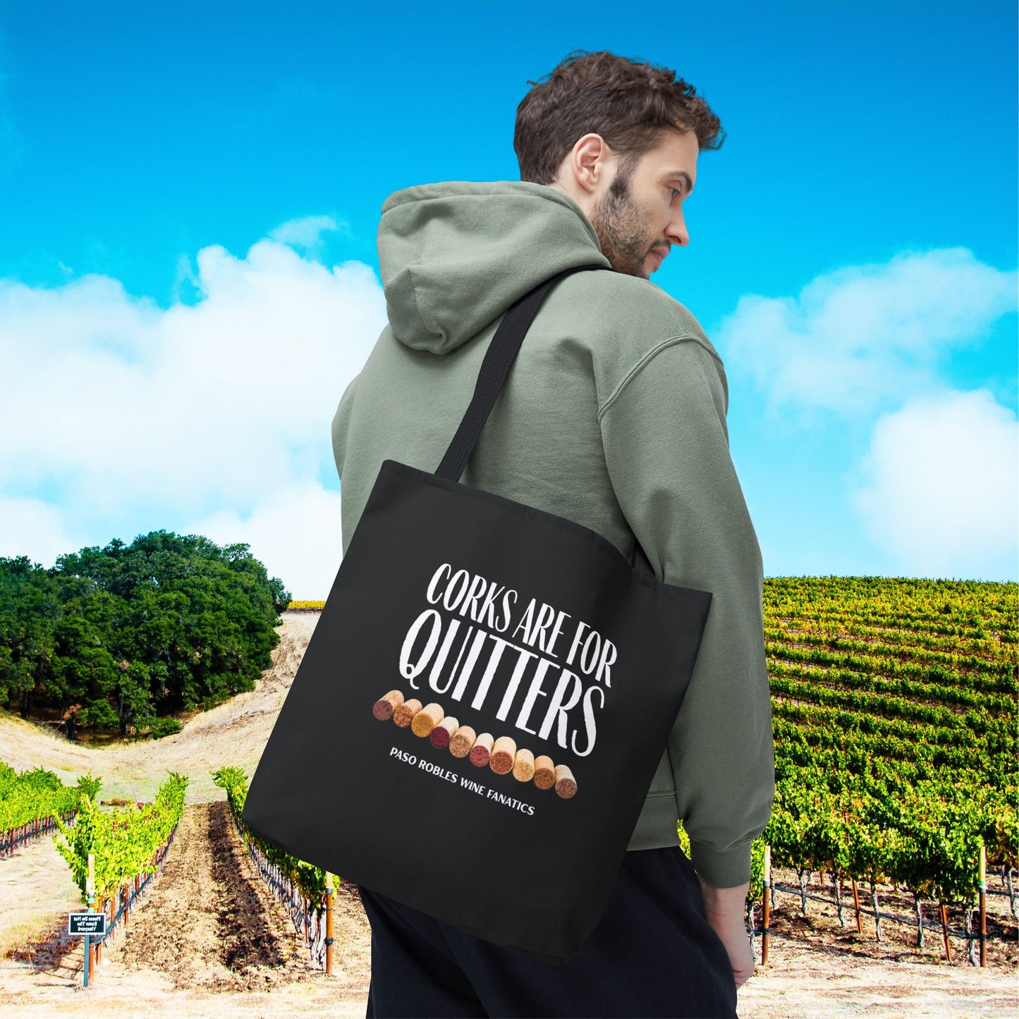 Corks Are For Quitters Tote Bag