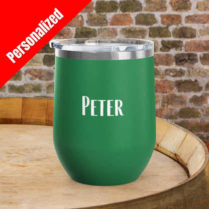 CEO Cork Extraction Officer Personalized 12oz Wine Tumbler