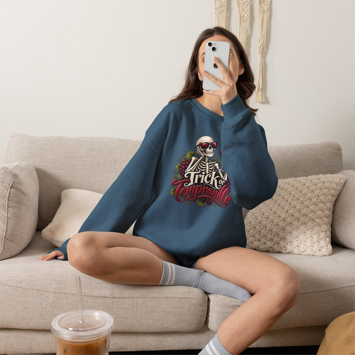 Trick Or Tempranillo Sweatshirt