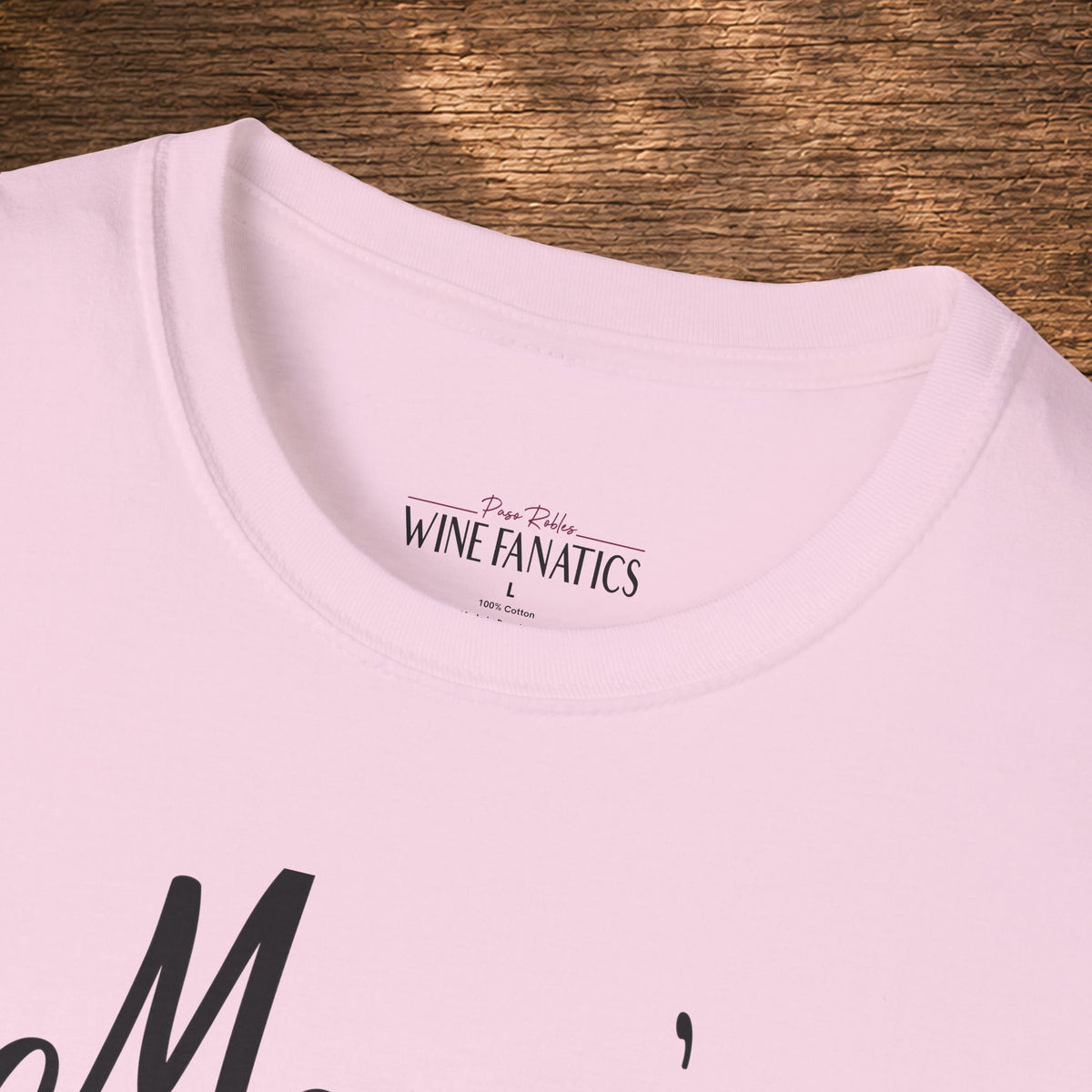 Mom's Reason To Wine Personalized Crew Neck Tee