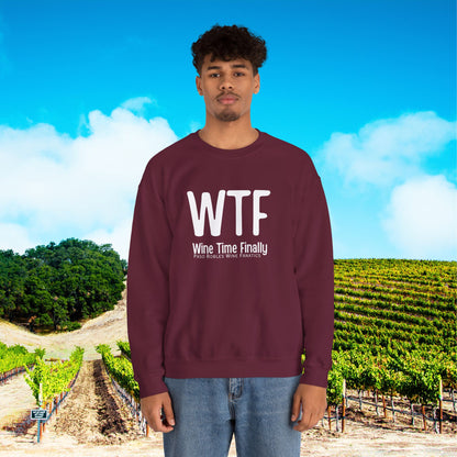 WTF Wine Tasting Finally Sweatshirt