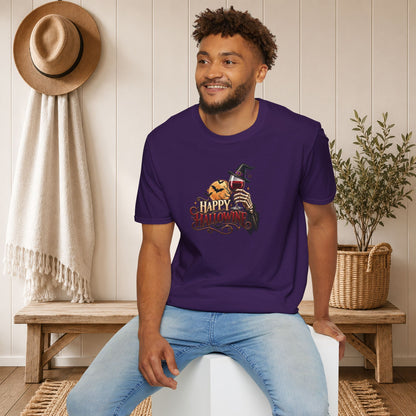 Let's Happy Hallowine Crewneck T-Shirt
