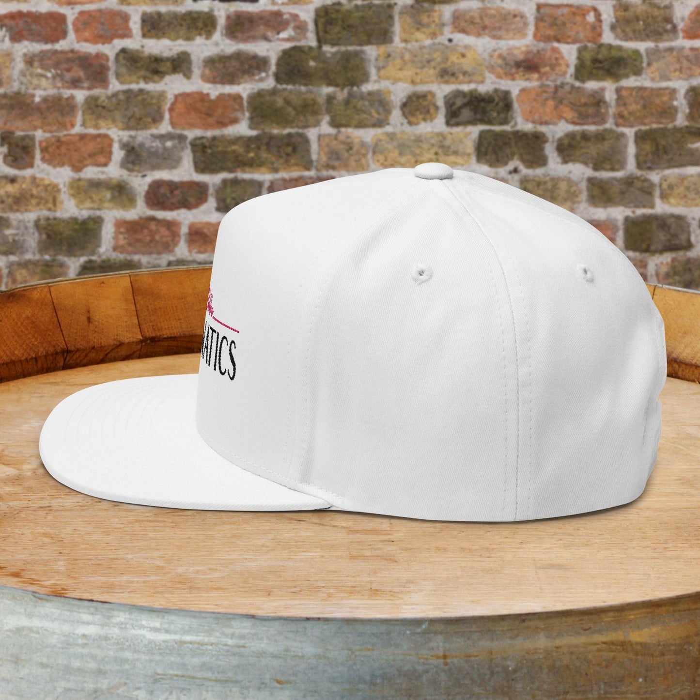 Paso Robles Wine Fanatics Embroidered Flat Bill Cap