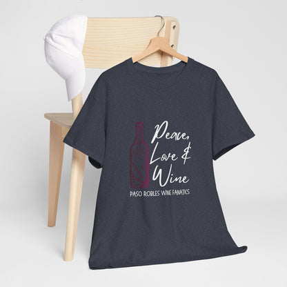 Peace, Love & Wine Tee