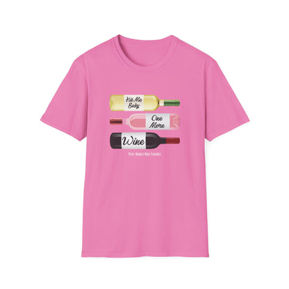Hit Me Baby One More Wine Unisex Softstyle T-Shirt
