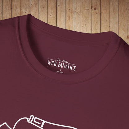 Spitters Are Quitters wine Unisex Softstyle T-Shirt